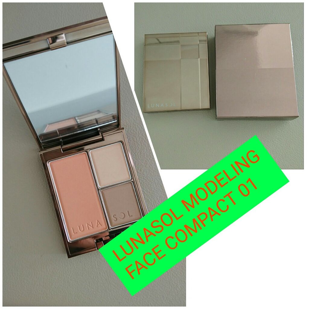 モデリングフェースコンパクト/LUNASOL/パウダーチークを使ったクチコミ(1枚目)