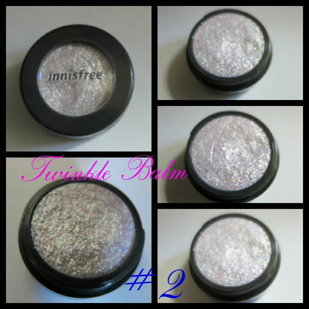 トゥインクルバーム/innisfree/ジェル・クリームアイシャドウを使ったクチコミ（1枚目）