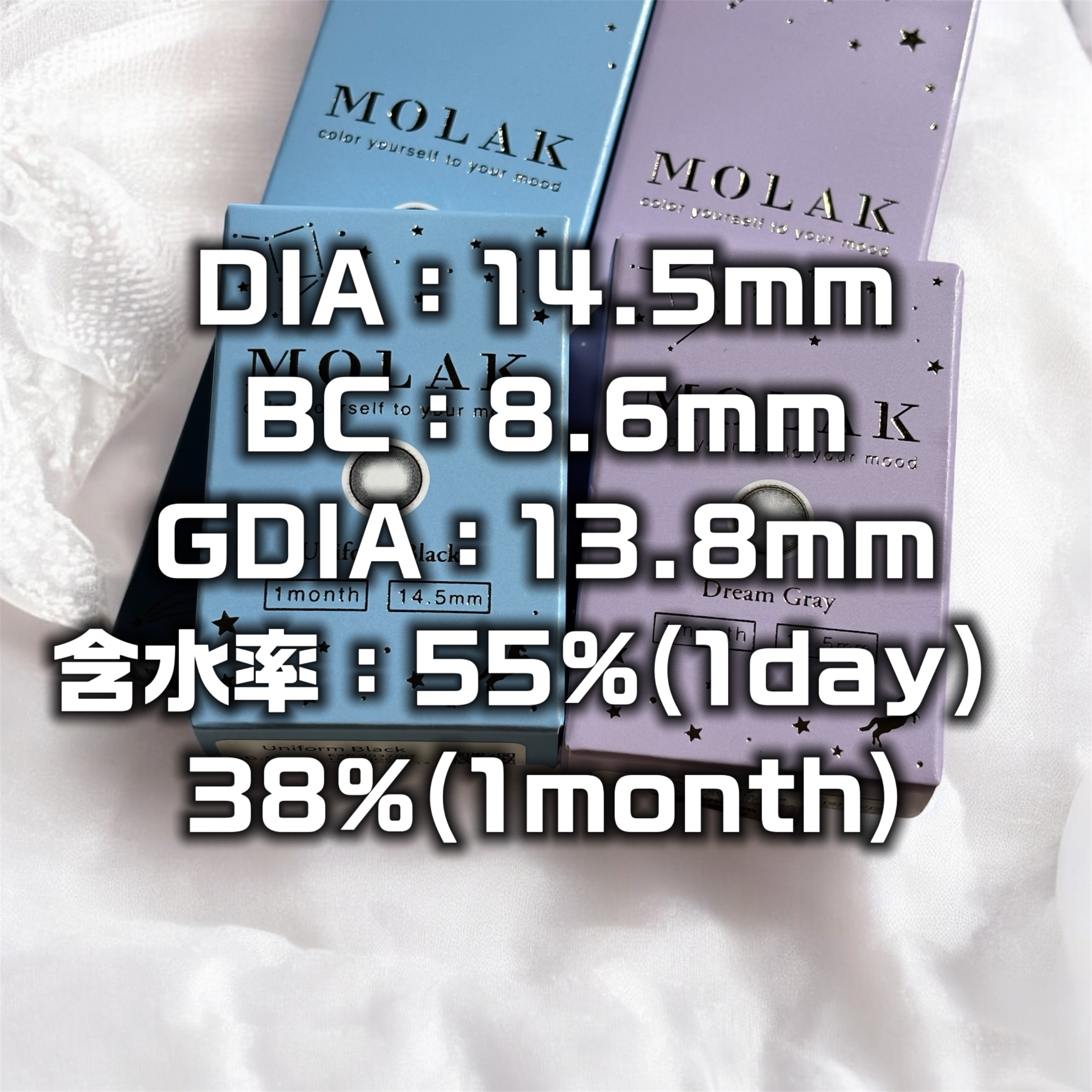 MOLAK 1month/MOLAK/１ヶ月（１MONTH）カラコンを使ったクチコミ（3枚目）