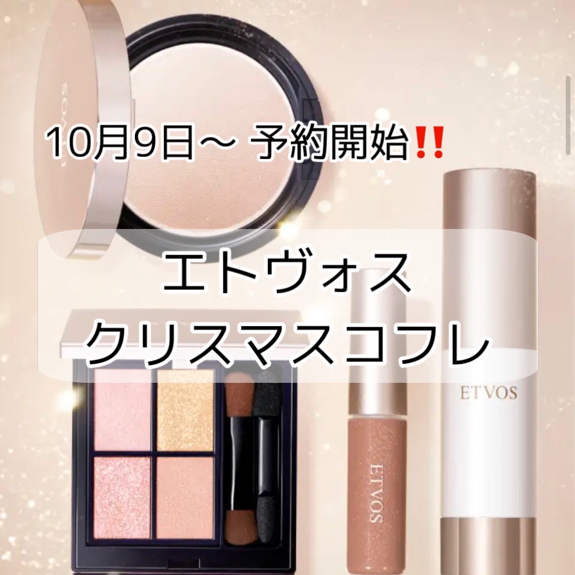 2024 ホリデーコフレ/エトヴォス/メイクアップキットを使ったクチコミ(1枚目)