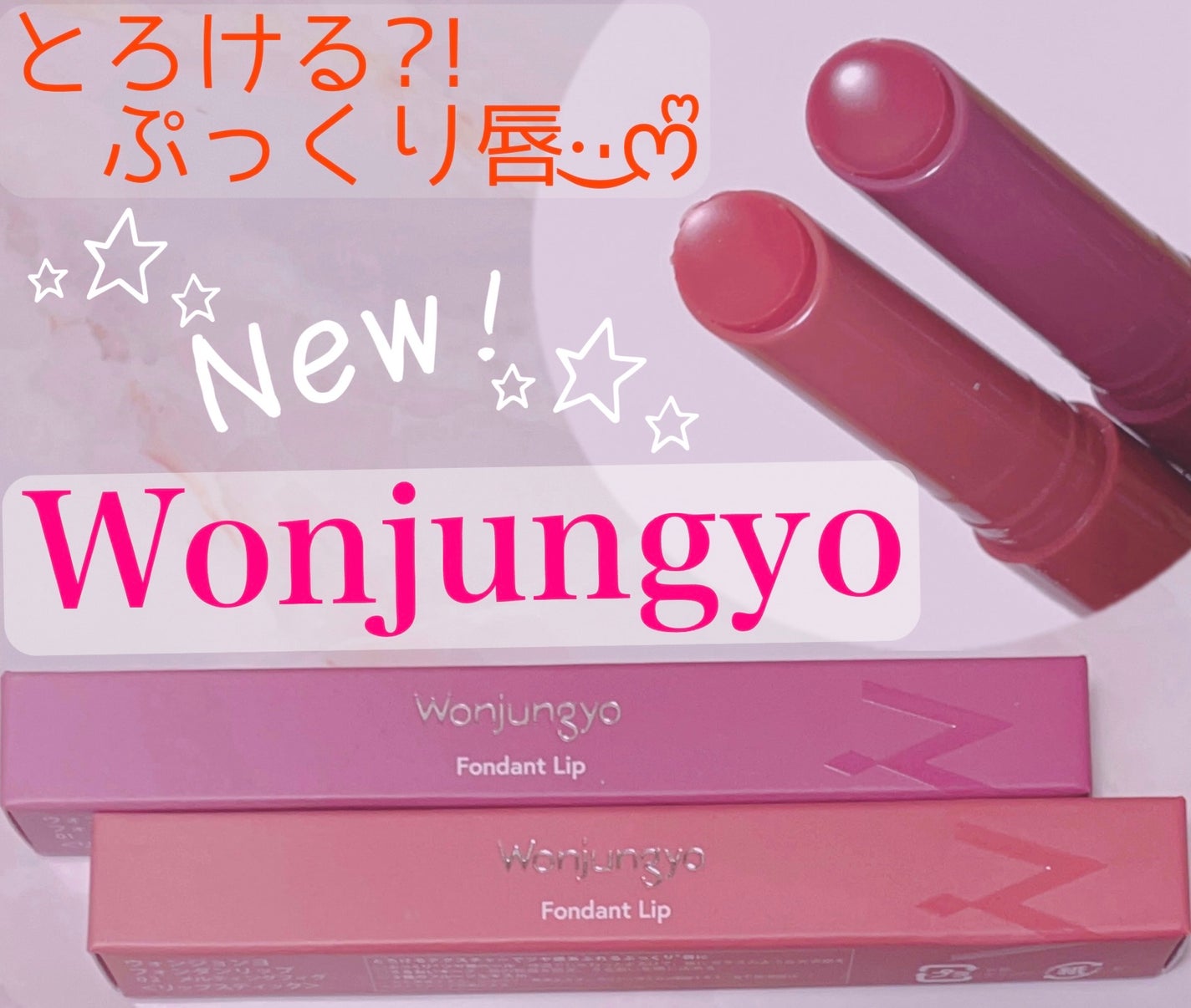 ウォンジョンヨ フォンダンリップ/Wonjungyo/口紅を使ったクチコミ(1枚目)