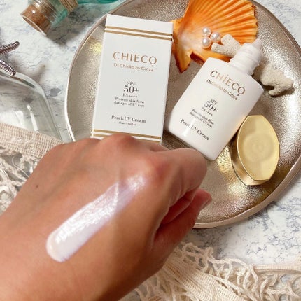 Rie_beauty on LIPS 「CHIECOUVクリームC アコヤ真珠3粒配合.毎日暑いですね..」(4枚目)