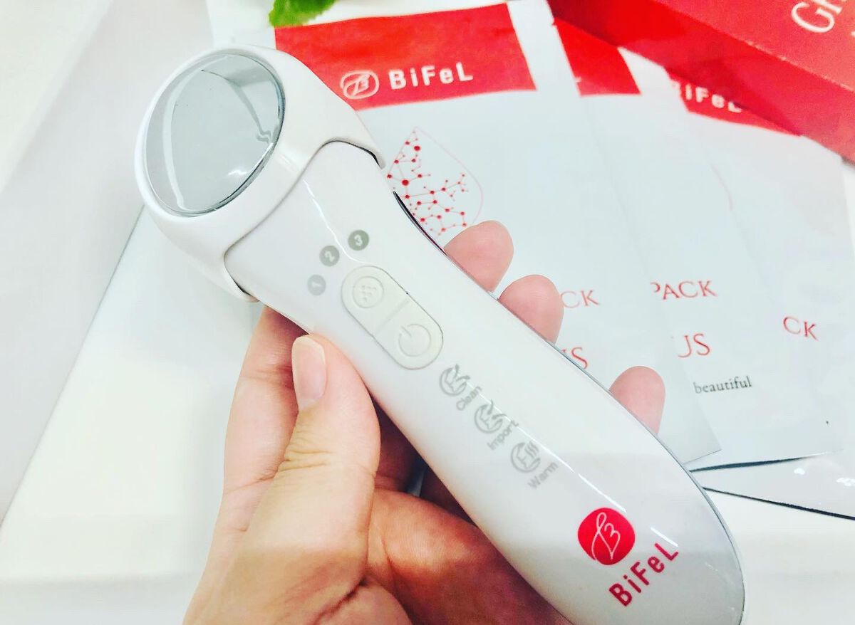 導入美顔器イオンブースター＆GFSマスク/bifel/美顔器・マッサージを使ったクチコミ（2枚目）