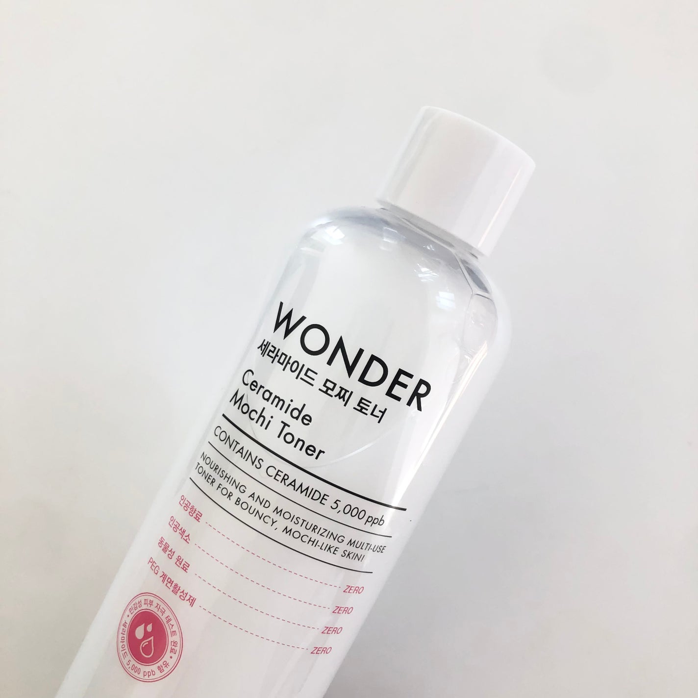 Wonder Ceramide Mochi Toner(トニーモリーワンダーCモチトナー)/TONYMOLY/化粧水を使ったクチコミ(5枚目)