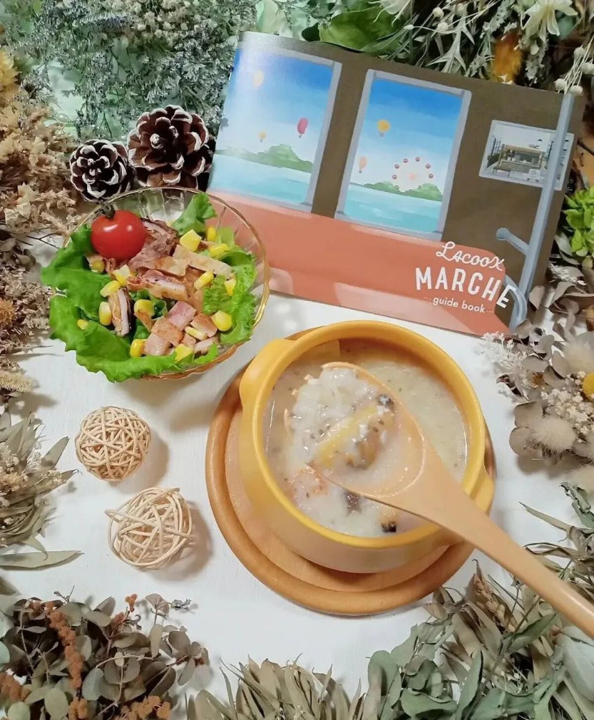 もち麦スープ/ラコックマルシェ/低糖質食品を使ったクチコミ(4枚目)