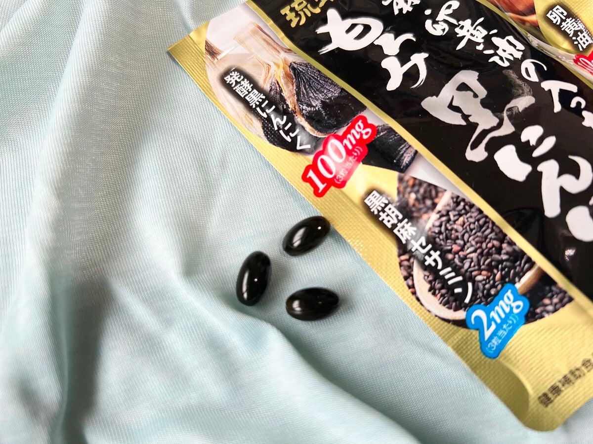 琉球もろみ黒にんにく/井藤漢方製薬/健康サプリメントを使ったクチコミ(3枚目)