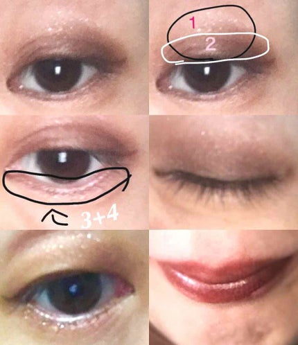 スキニーリッチシャドウ/excel/アイシャドウパレットを使ったクチコミ(3枚目)