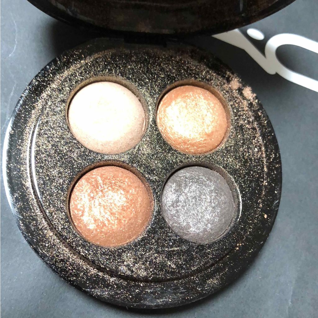 ミネラライズ アイシャドウ×4 グリマー オブ ゴールド/M・A・C/アイシャドウパレットを使ったクチコミ（1枚目）