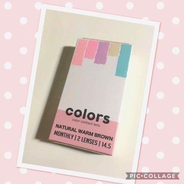 colors 1month/colors/１ヶ月（１MONTH）カラコンを使ったクチコミ（1枚目）