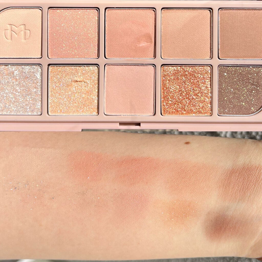 MDショールモーメント アイシャドウパレット/mude/アイシャドウパレットを使ったクチコミ(5枚目)