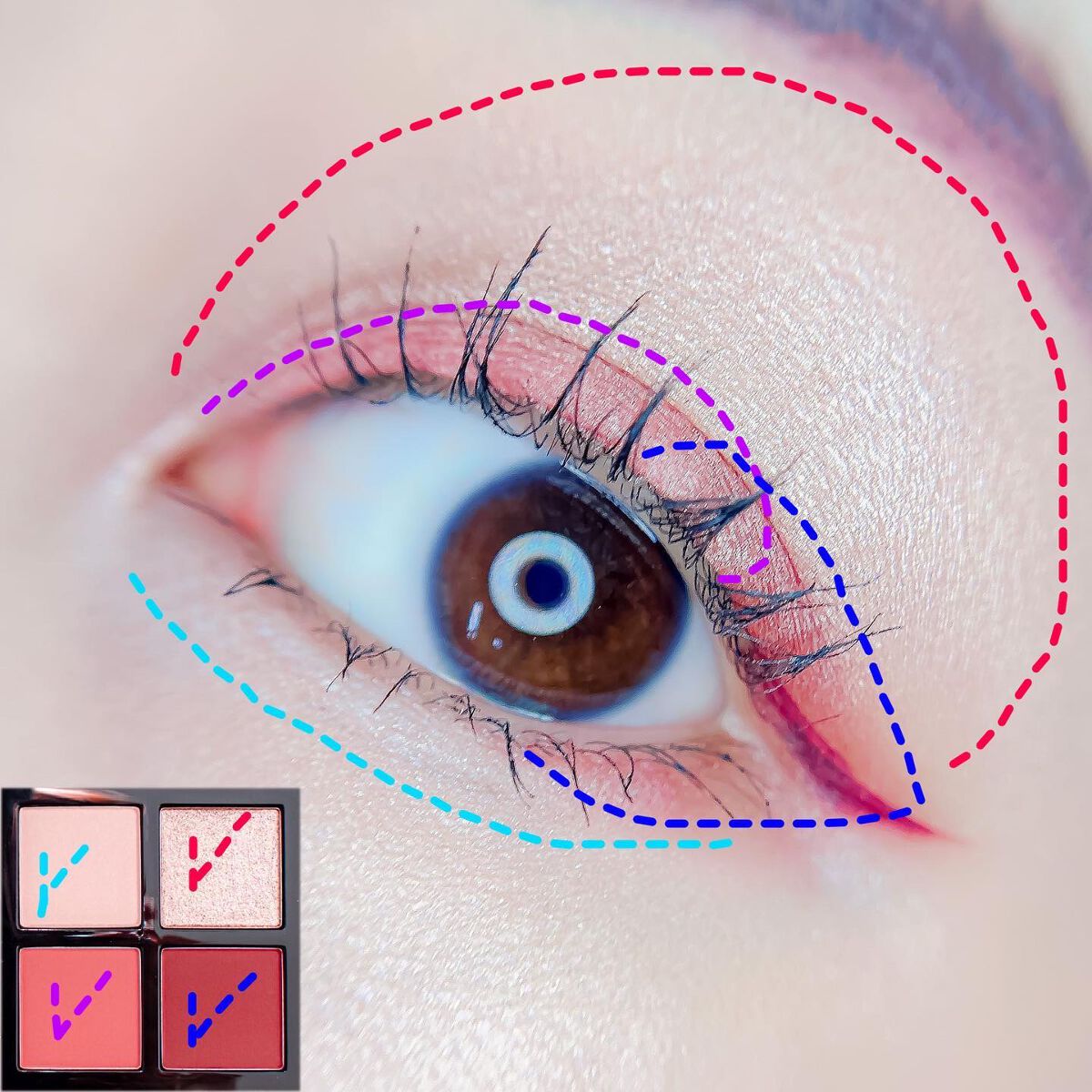 クロマティックス クワッド/shu uemura/アイシャドウパレットを使ったクチコミ（2枚目）