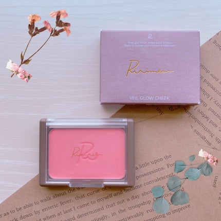 ヴェールグロウチーク 02 キューピッドピンク/Ririmew/パウダーチークを使ったクチコミ(1枚目)