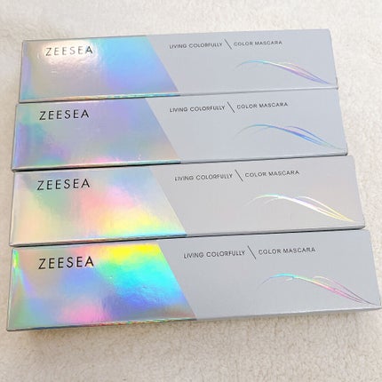 ダイヤモンドシリーズ カラーマスカラ/ZEESEA/マスカラを使ったクチコミ(2枚目)