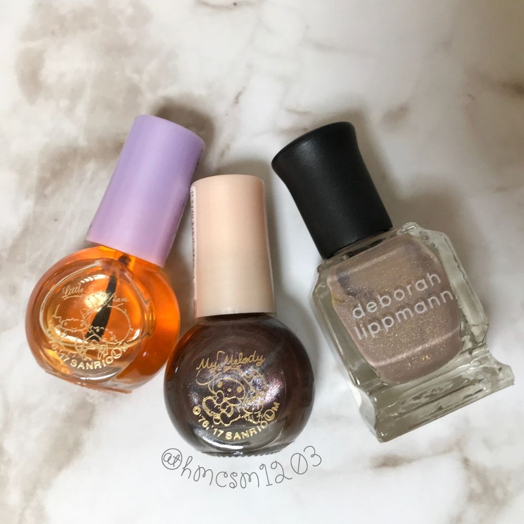 ネイルポリッシュ Deborah Lippmann デボラリップマン を使った口コミ 100均で大人琥珀ネイル Lipsの皆様 By あまい 乾燥肌 Lips