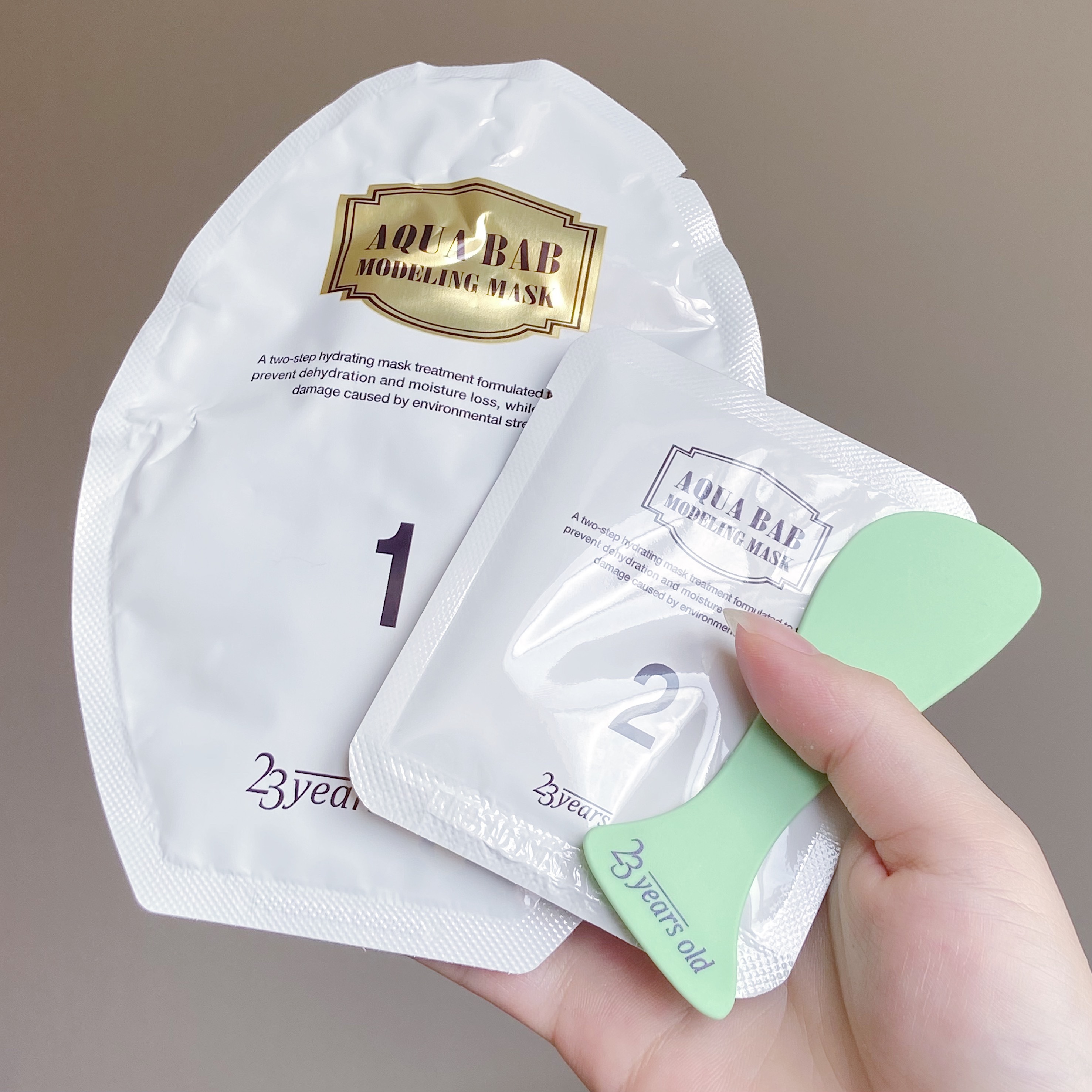 アクアバムモデリングマスク/23years old/洗い流すパック・マスクを使ったクチコミ（3枚目）