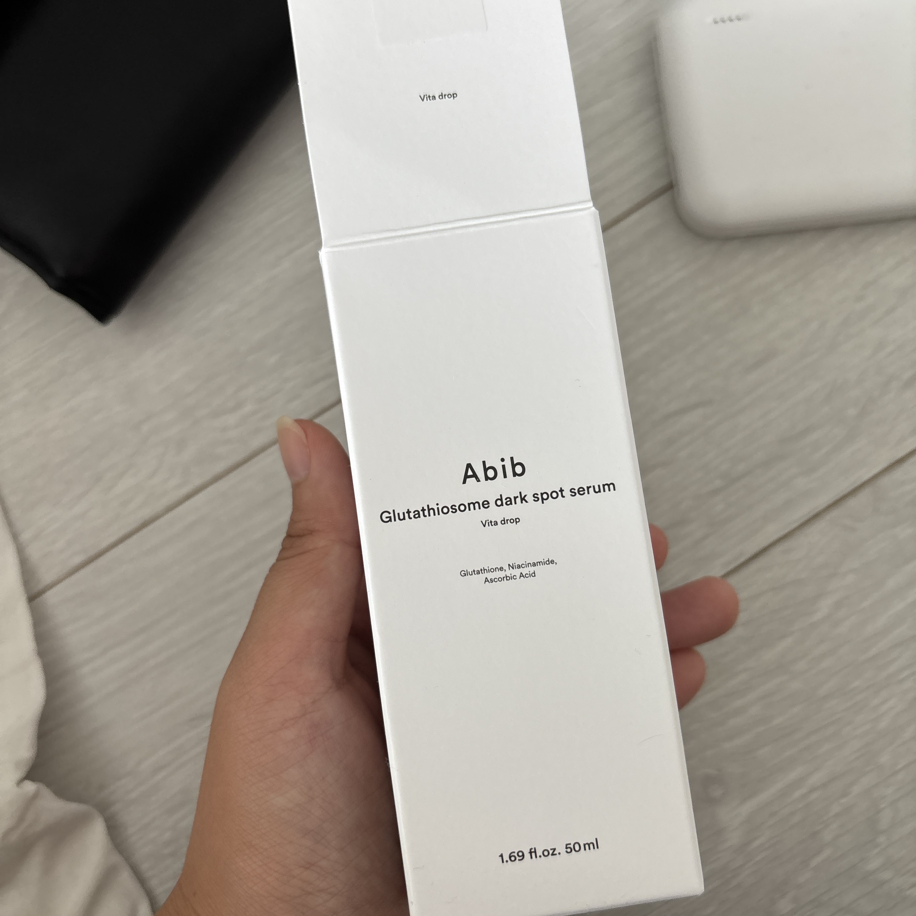 グルタチオンソームダークスポットセラムビタドロップ/Abib /美容液を使ったクチコミ（3枚目）