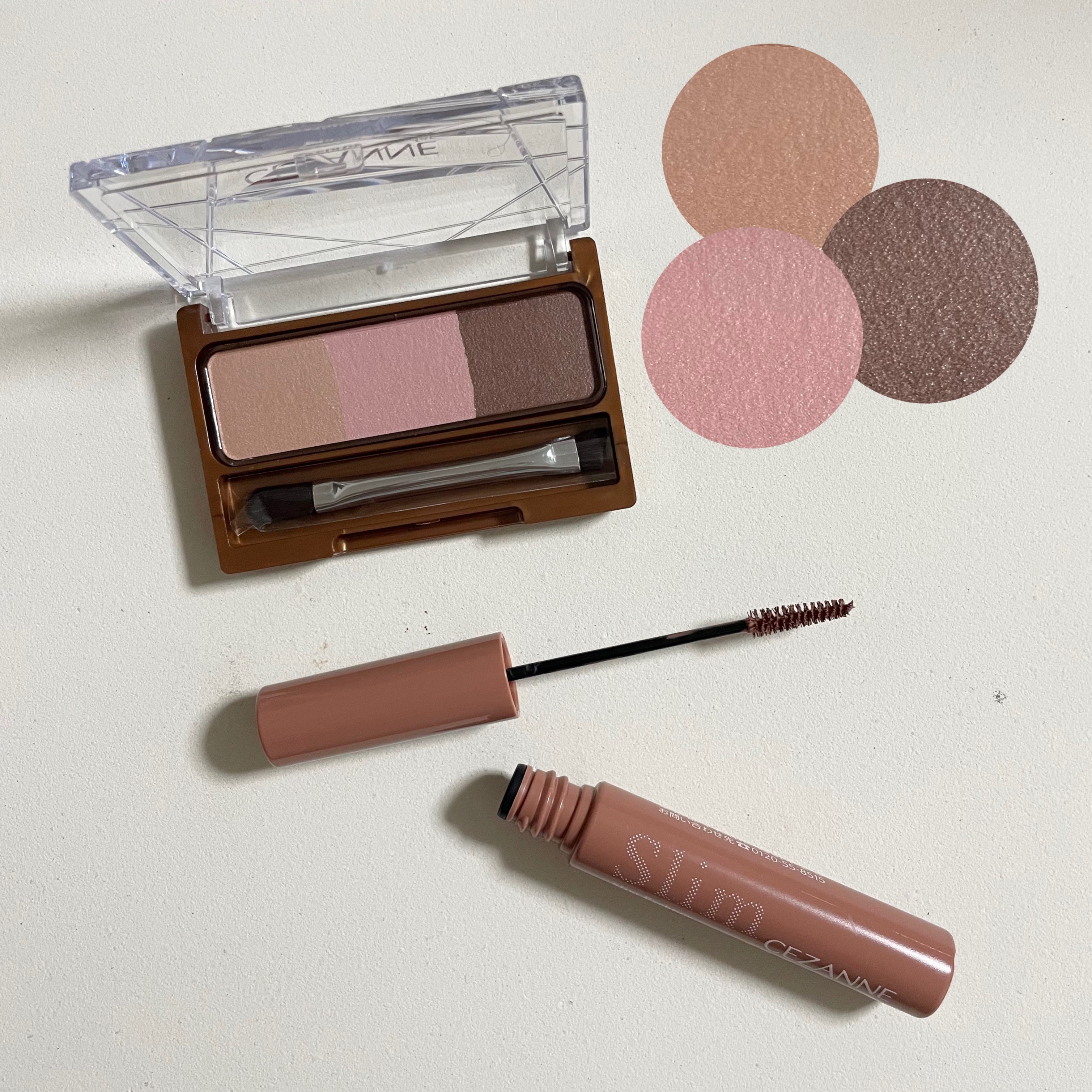 極細アイブロウマスカラ/CEZANNE/眉マスカラを使ったクチコミ（1枚目）