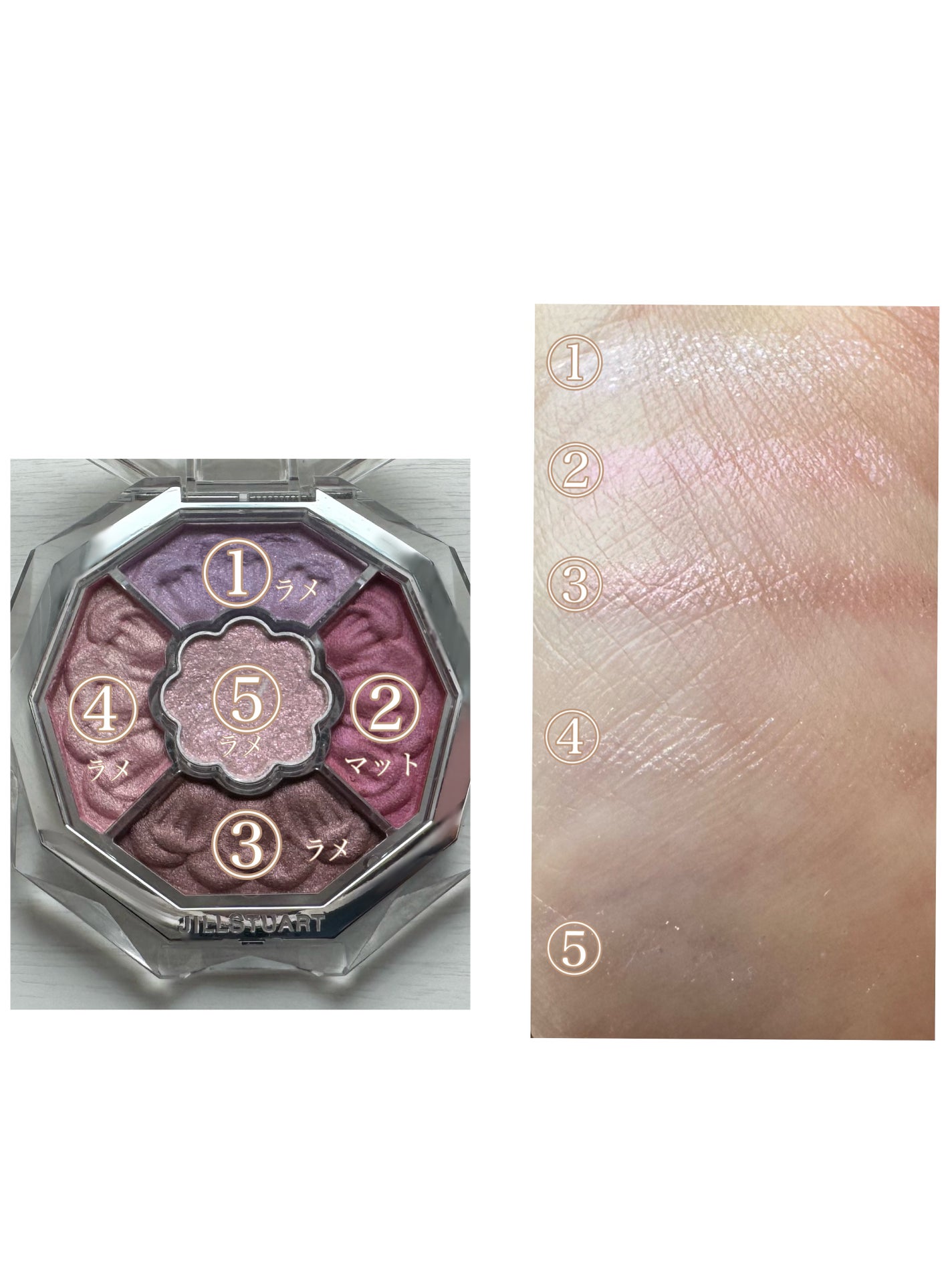 ジルスチュアート ブルームクチュール アイズ ジュエルドブーケ/JILL STUART/アイシャドウパレットを使ったクチコミ(3枚目)