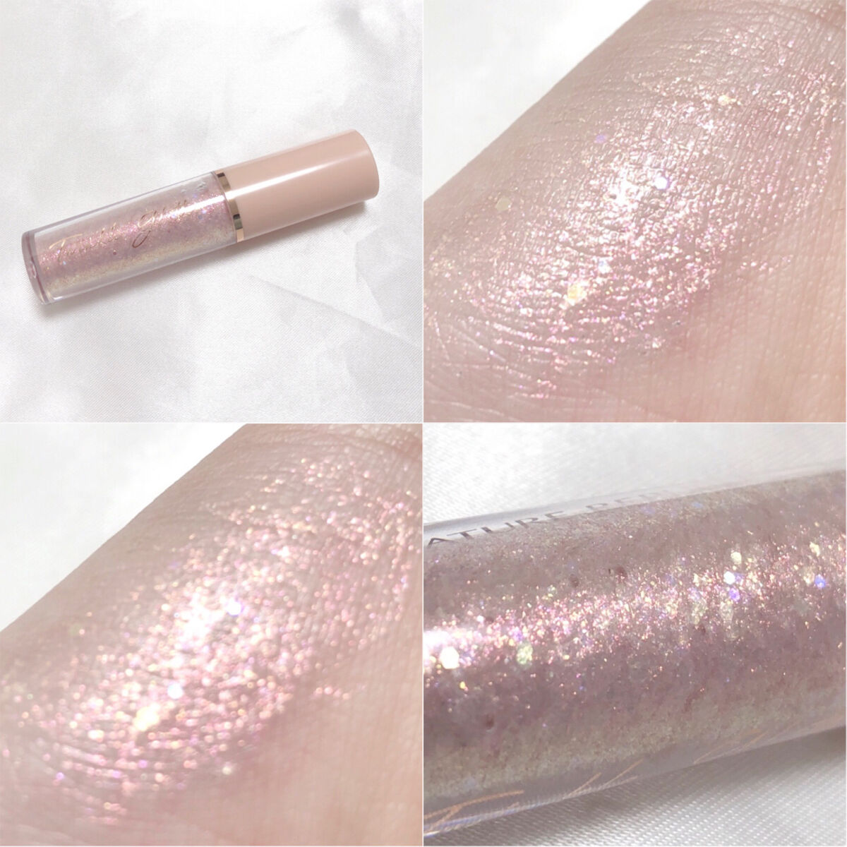 TWINKLE POP Pearl Flex Glitter Eye Palette/CLIO/アイシャドウパレットを使ったクチコミ（3枚目）