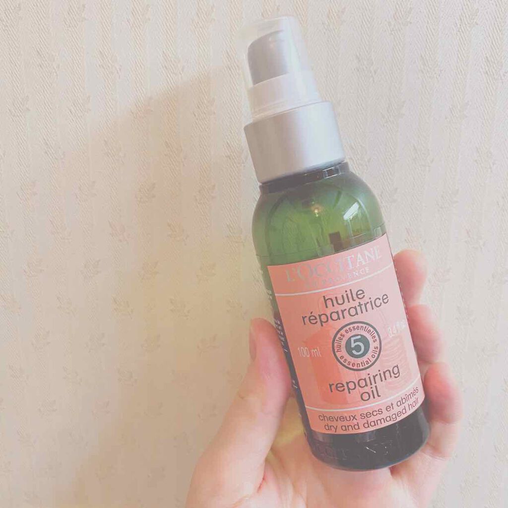ファイブハーブス リペアリングヘアオイル/L'OCCITANE/ヘアオイルを使ったクチコミ（1枚目）