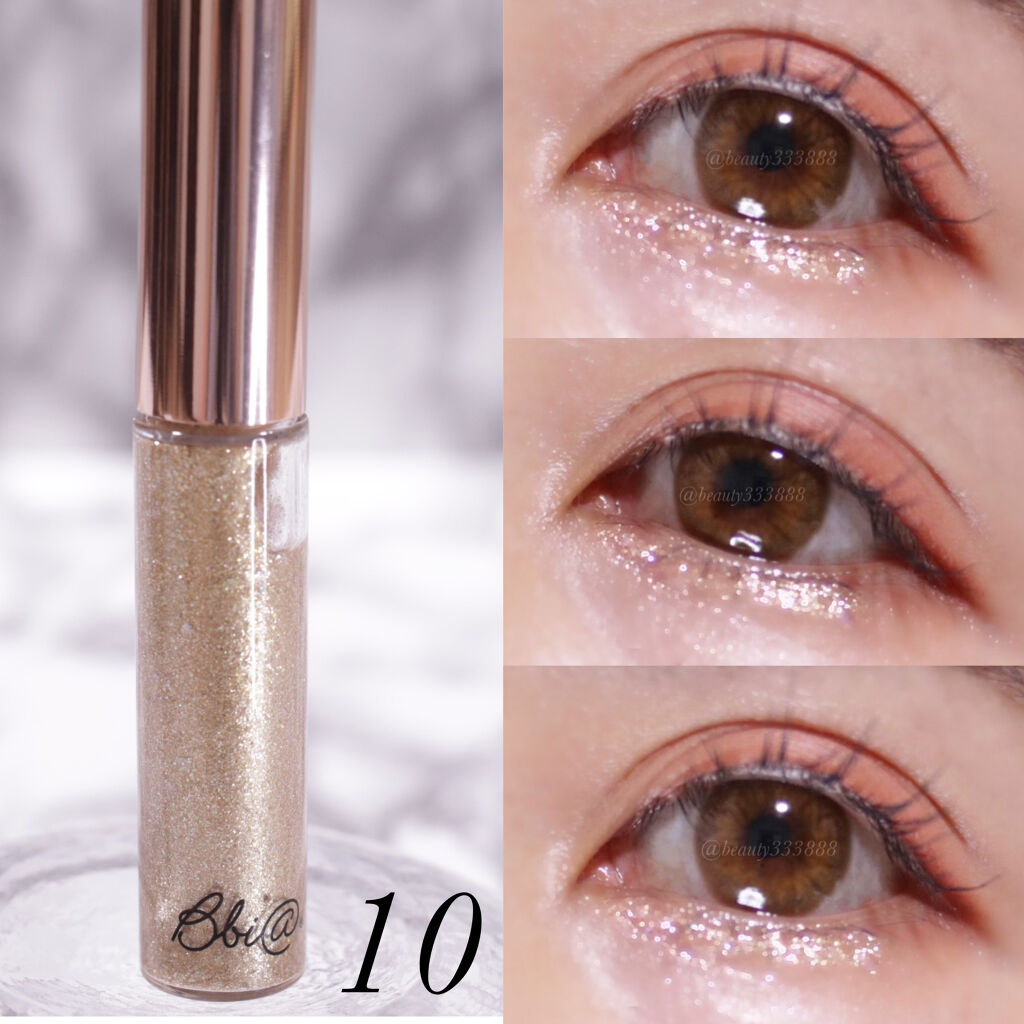 グリッターアイライナー/BBIA/リキッドアイライナーを使ったクチコミ（3枚目）