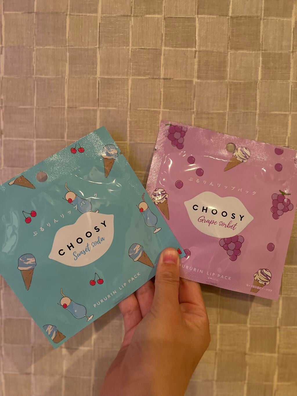 ハイドロゲルリップパック/CHOOSY/シートマスク・パックを使ったクチコミ(1枚目)