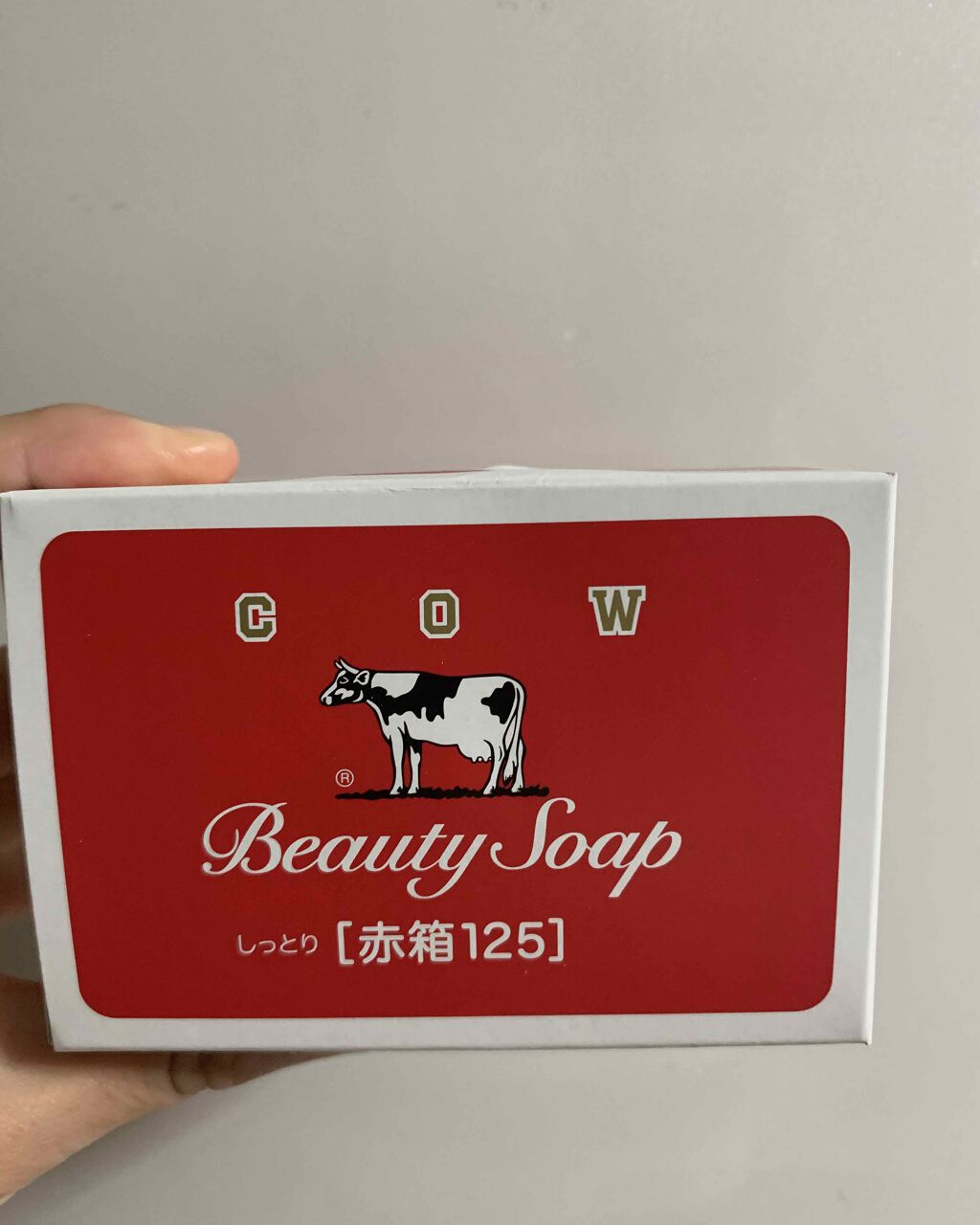 赤箱 (しっとり)/カウブランド/洗顔石鹸を使ったクチコミ（1枚目）