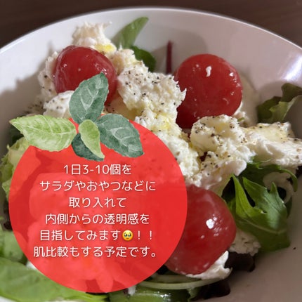 ありのままのつむぎ on LIPS 「🍅今年の目標🍅明けましておめでとうございます!今年は「透明感」..」(4枚目)