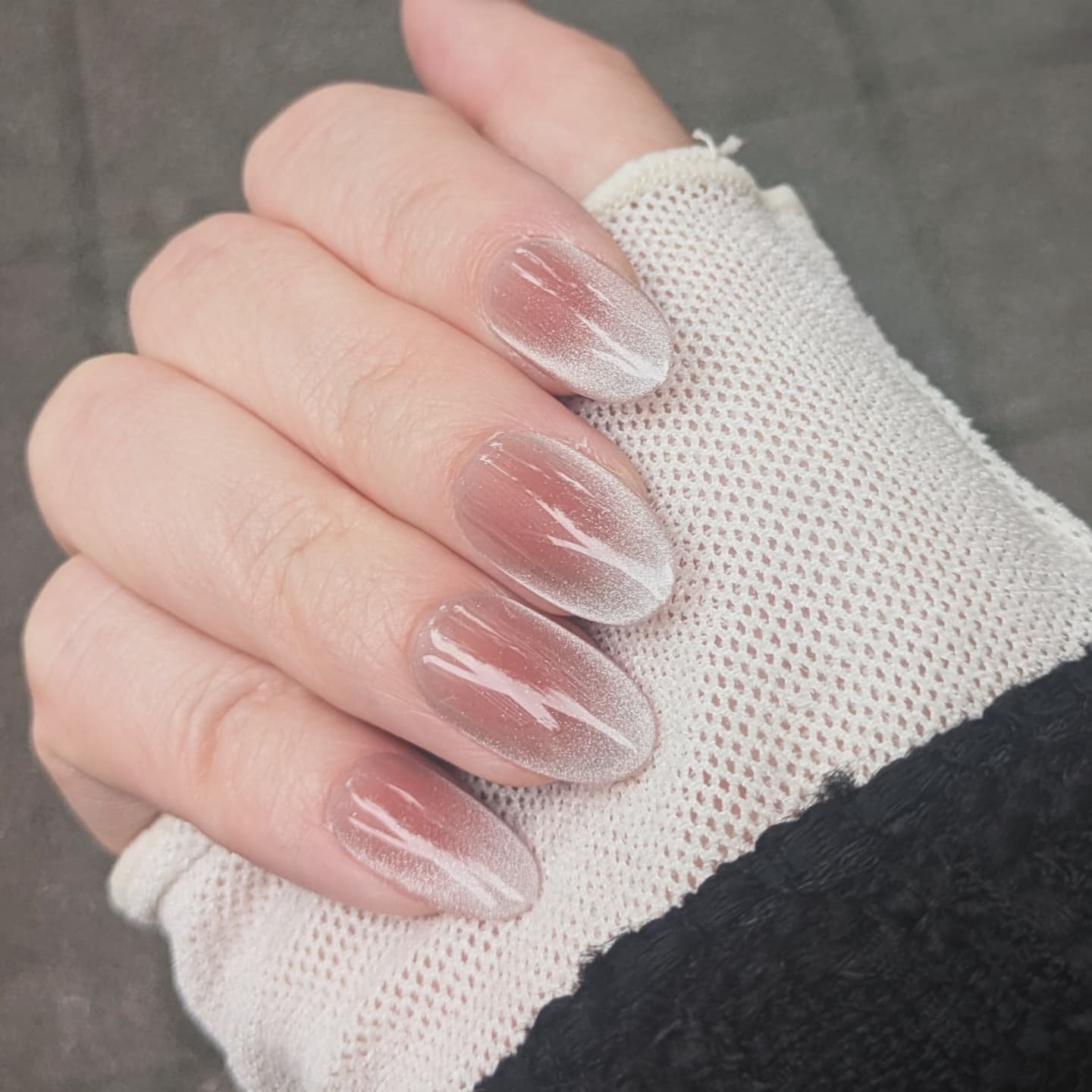 ネイルチップ(シールタイプ) Champagne Blush/FINGER SUIT/ネイルチップ・パーツを使ったクチコミ（3枚目）