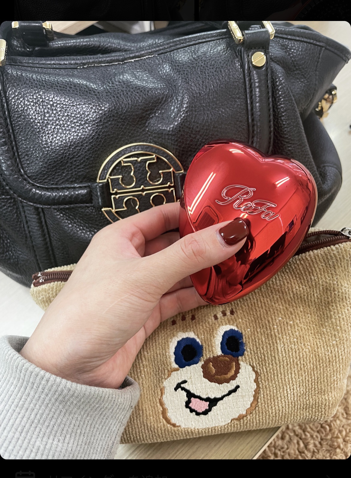 リファ ハートブラシ Shine Red（シャインレッド）/ReFa/頭皮ケアを使ったクチコミ（1枚目）