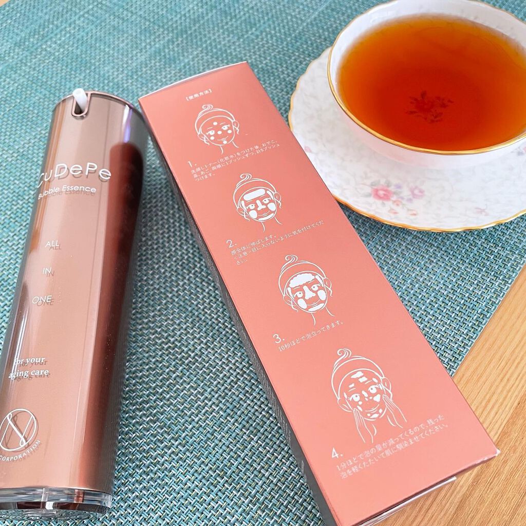 CuDePe バブルエッセンス/nash/オールインワン化粧品を使ったクチコミ(4枚目)