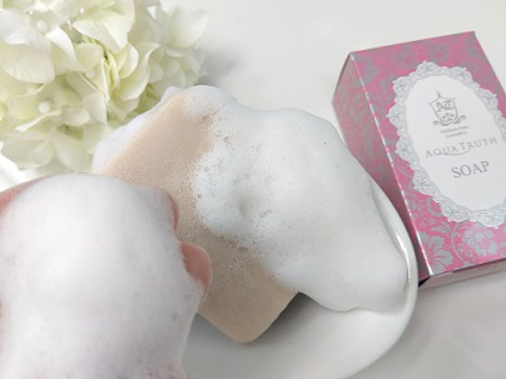 薔薇はちみつ石鹸/麗凍化粧品/洗顔石鹸を使ったクチコミ(4枚目)