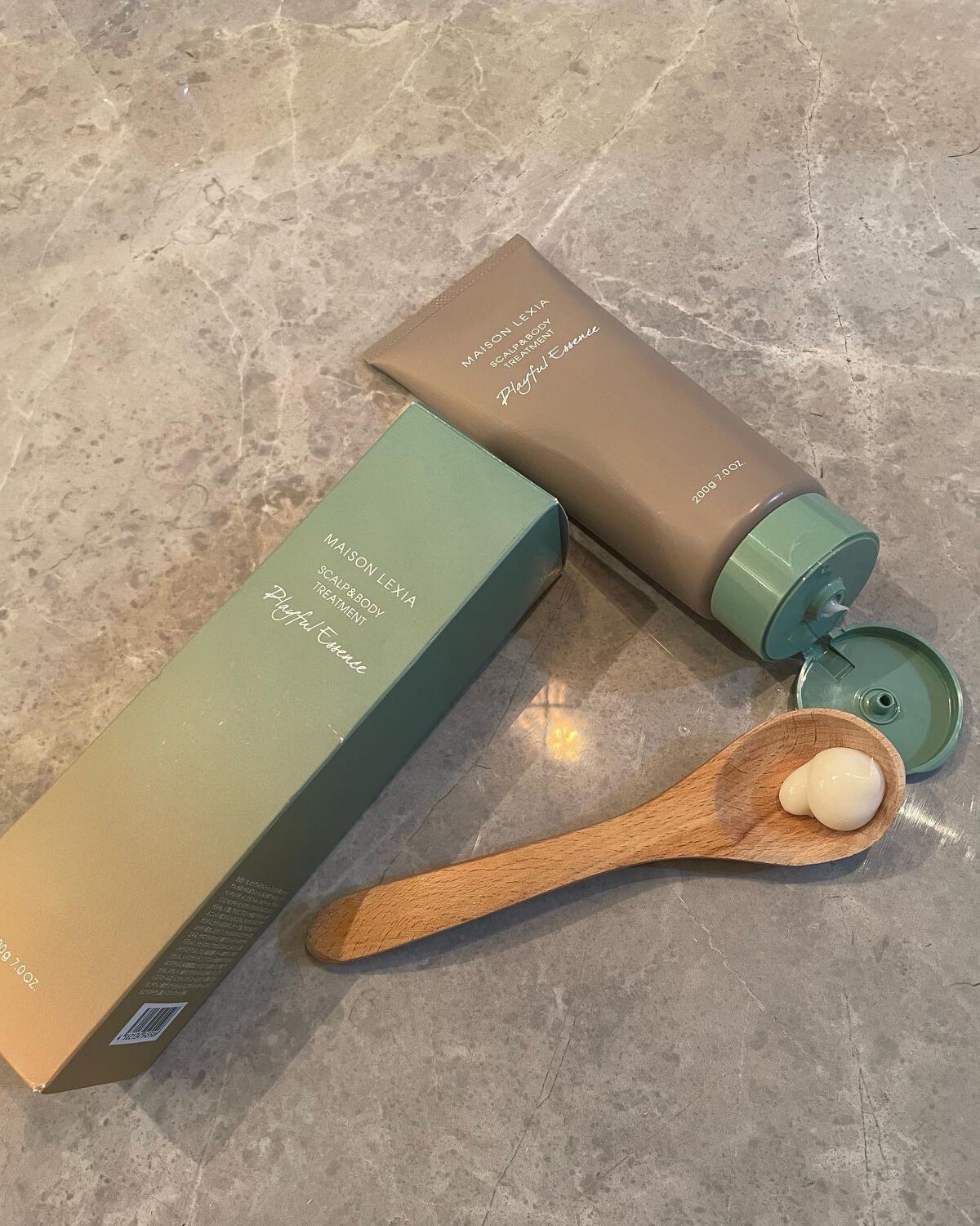 スカルプ＆ボディトリートメント プレイフルエッセンス/MAISON LEXIA/頭皮トリートメントを使ったクチコミ（3枚目）