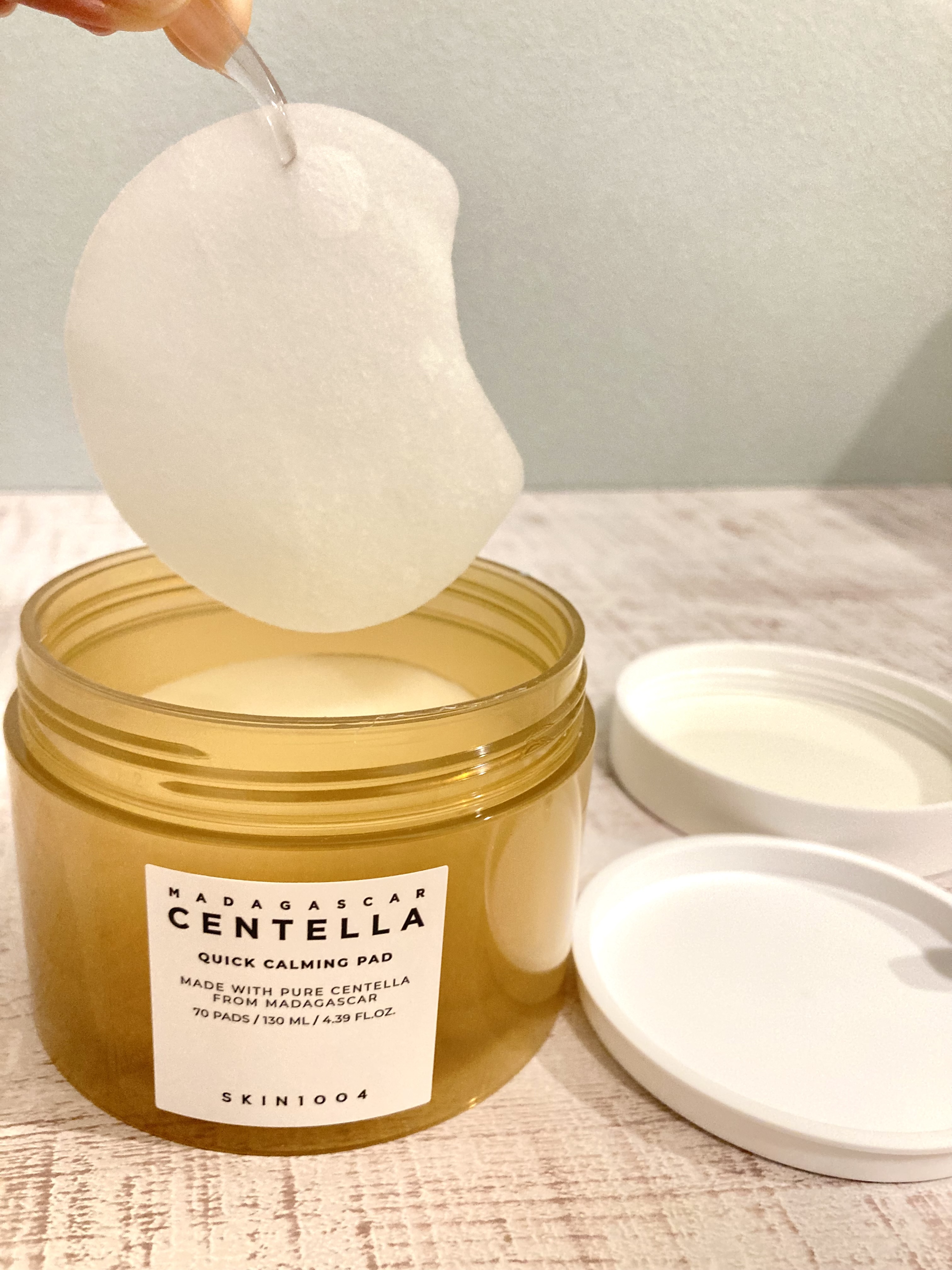 センテラ クイックカーミングパッド/SKIN1004/トナーパッドを使ったクチコミ（2枚目）