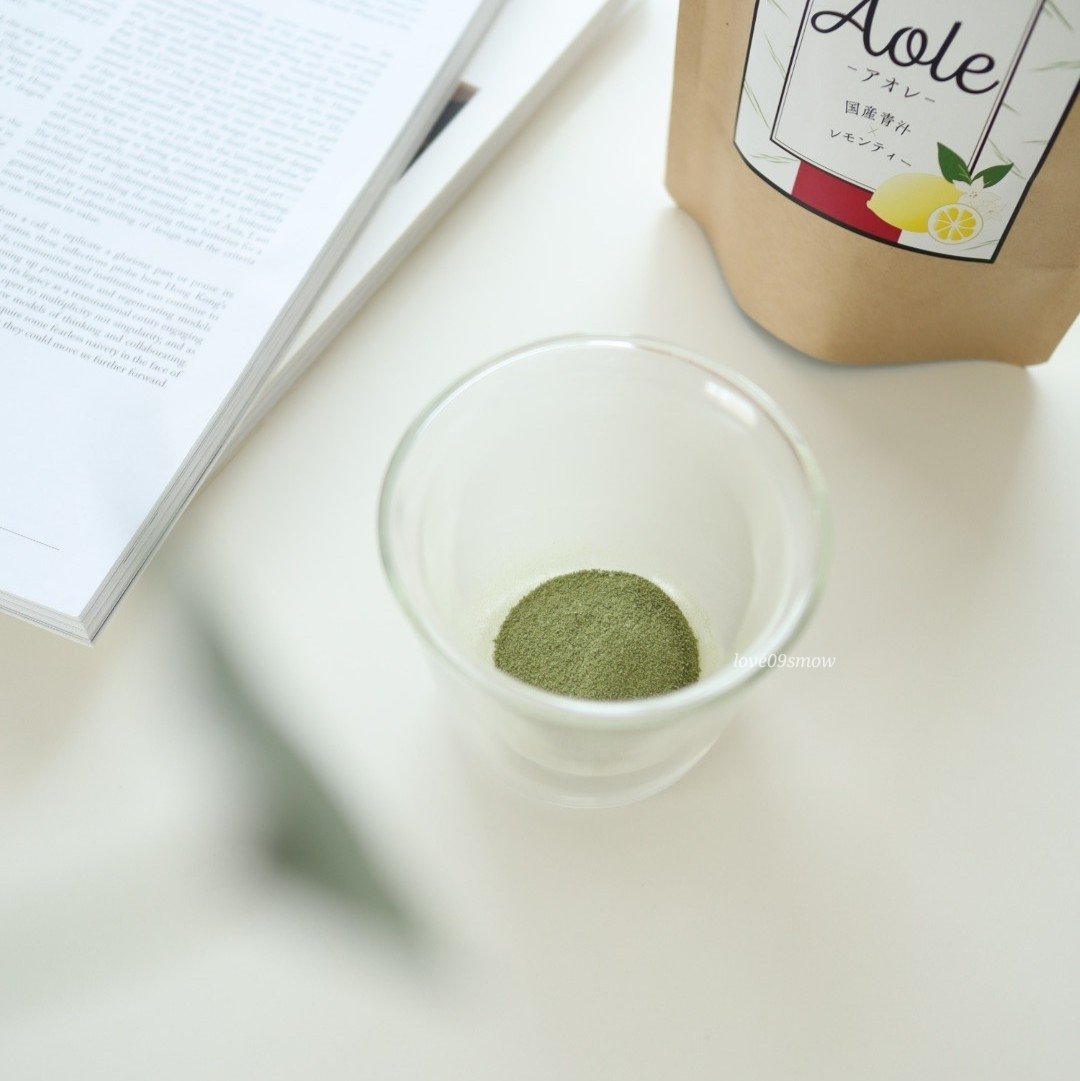 Aole 国産青汁レモンティー/Aole/青汁を使ったクチコミ（3枚目）