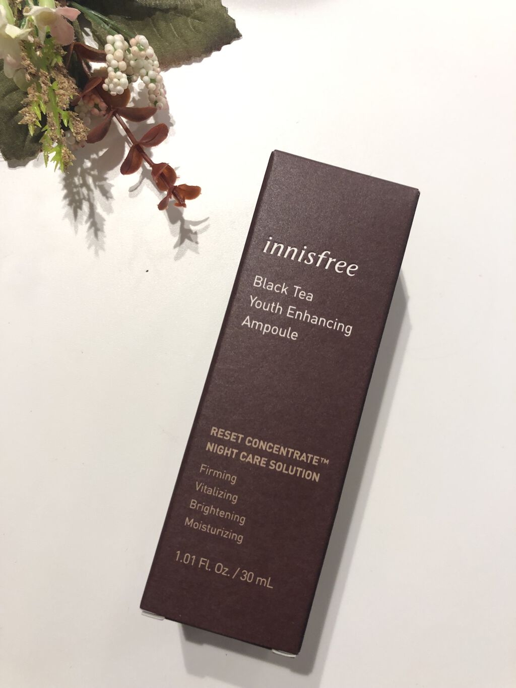 ブラックティー ユース セラム/innisfree/美容液を使ったクチコミ（1枚目）