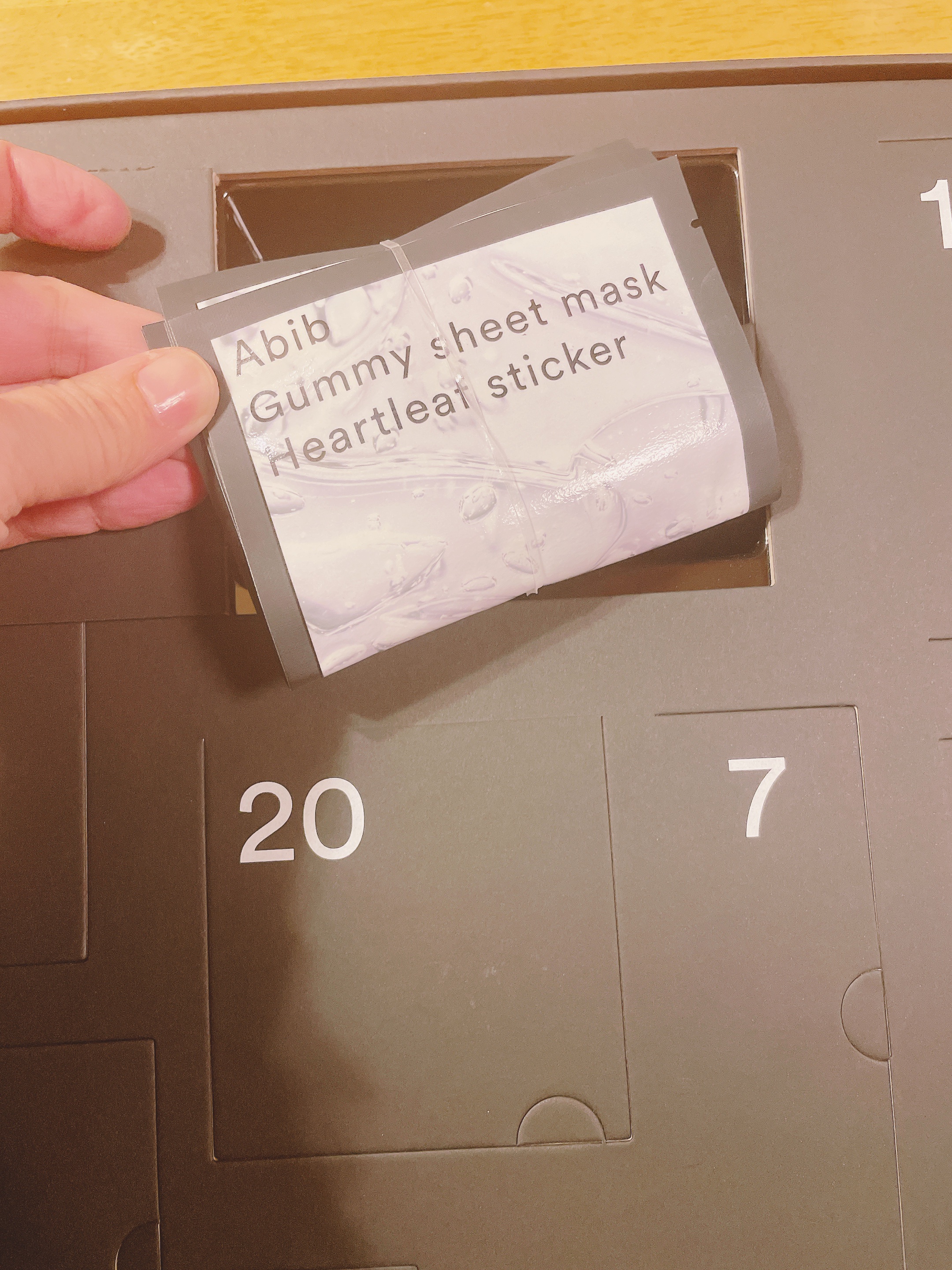 Abib Cosmetics 2023 Advent Calendar Holiday Edition/Abib /スキンケアキットを使ったクチコミ（3枚目）