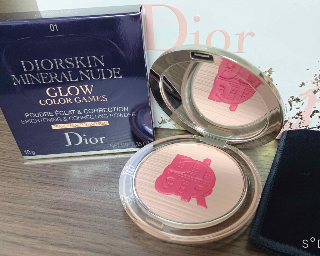 ディオールスキン ミネラル ヌード グロウ パウダー＜カラー ゲームス＞/Dior/プレストパウダーを使ったクチコミ（1枚目）