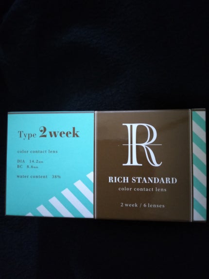 リッチスタンダード2WEEKシリーズ/RICH STANDARD/2週間(2WEEKS)カラコンを使ったクチコミ(1枚目)
