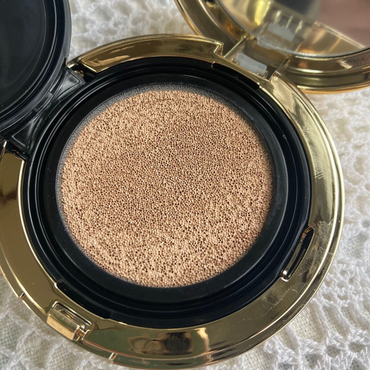 カバーBBクッション(リフィル込)/Pittoresco/クッションファンデーションを使ったクチコミ(4枚目)