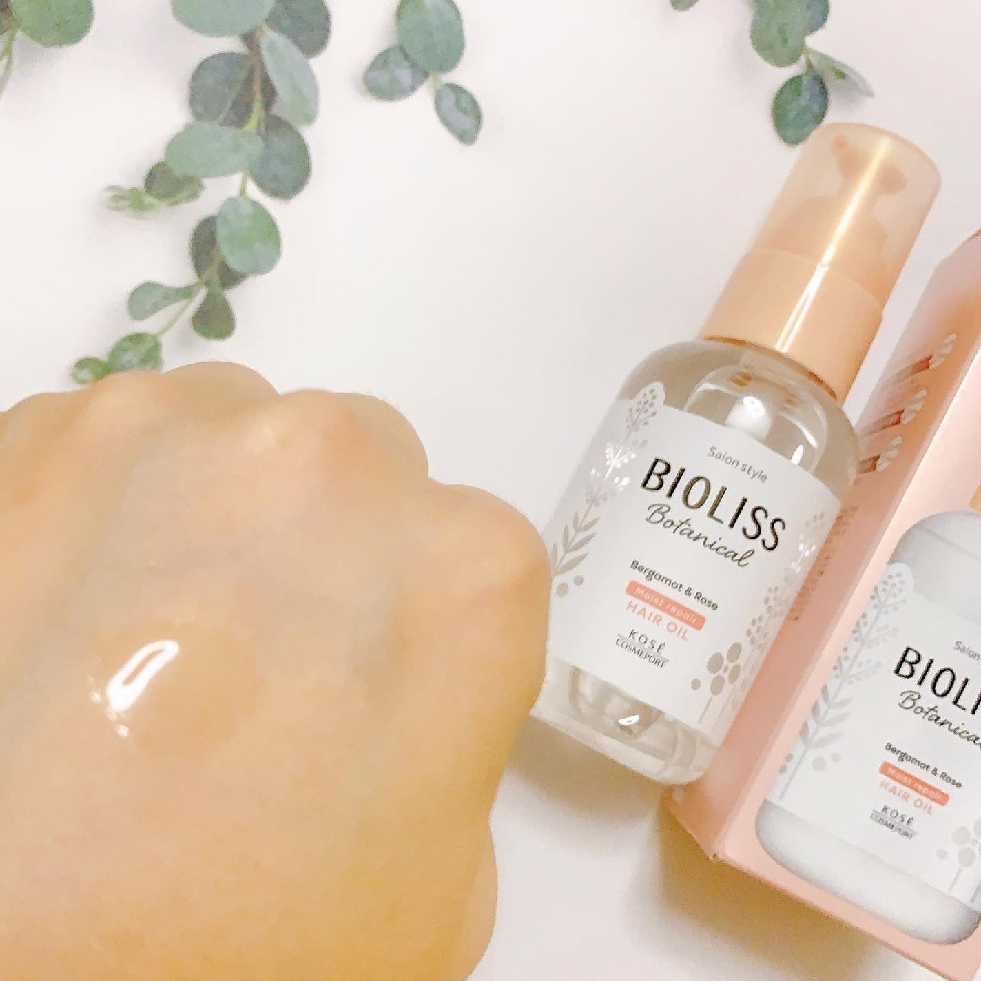 ボタニカル モイスト リペア ヘアオイル/SSビオリス/ヘアオイルを使ったクチコミ(3枚目)