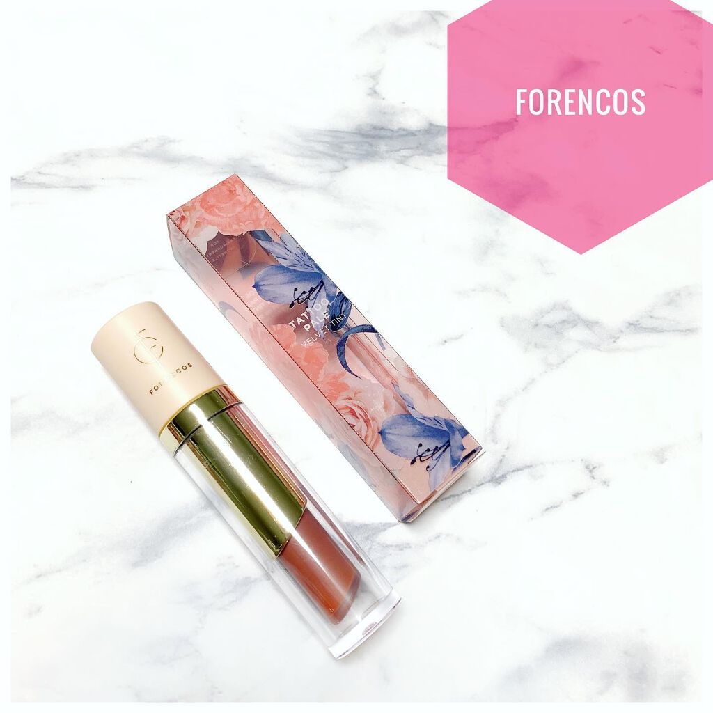 タトゥーベルベットティント/フォレンコス/リップティントを使ったクチコミ(2枚目)