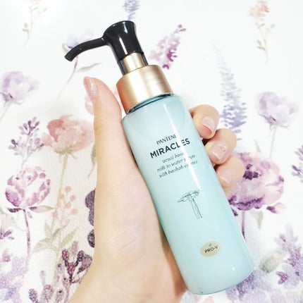 ミラクルズ うるおいブーストミルクウォーターセラム/パンテーン/アウトバストリートメントを使ったクチコミ(2枚目)