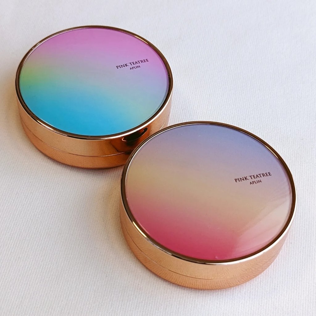 ピンクティーツリーカバーアップグロウクッション/APLIN/クッションファンデーションを使ったクチコミ（3枚目）