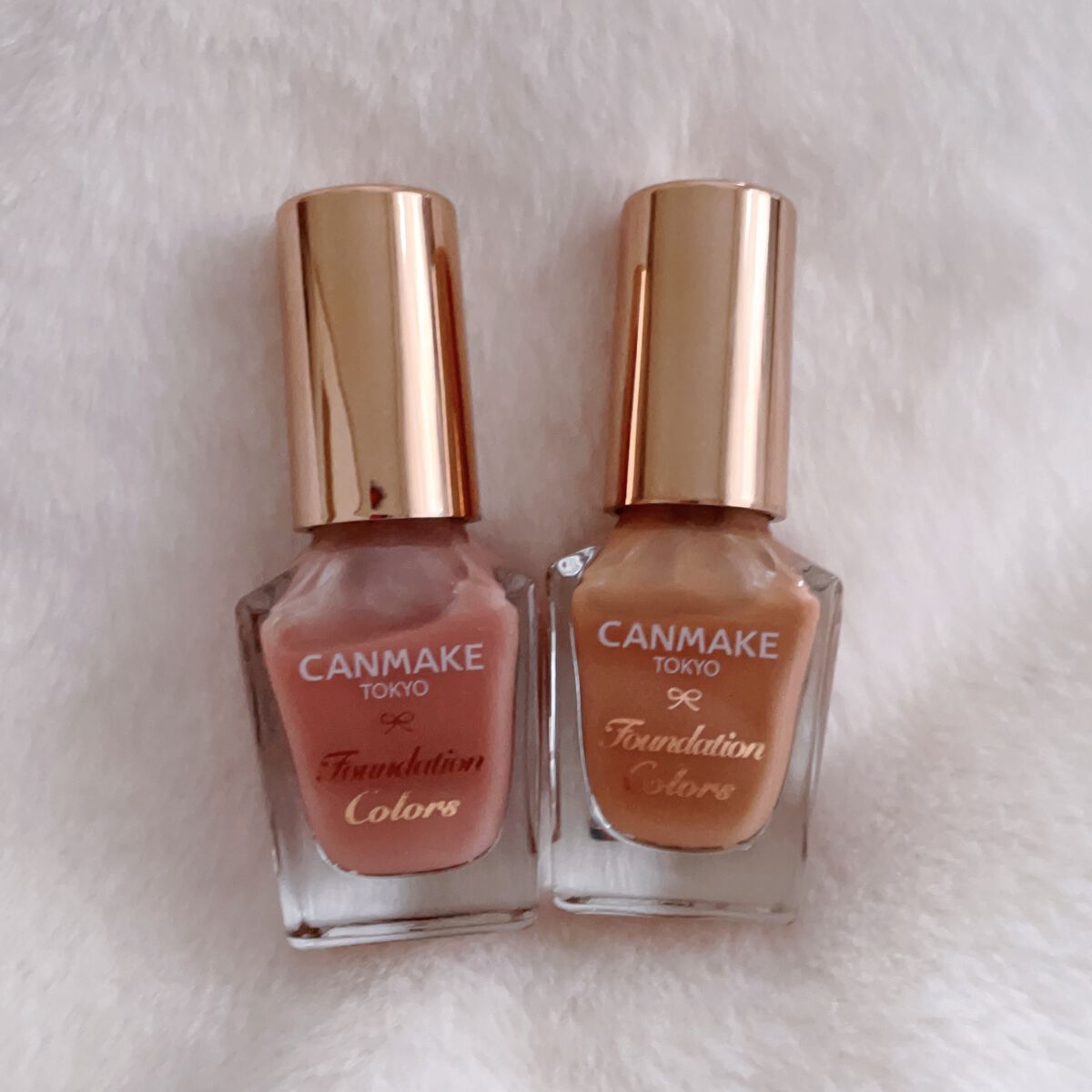 ファンデーションカラーズ/キャンメイク/マニキュアを使ったクチコミ(1枚目)
