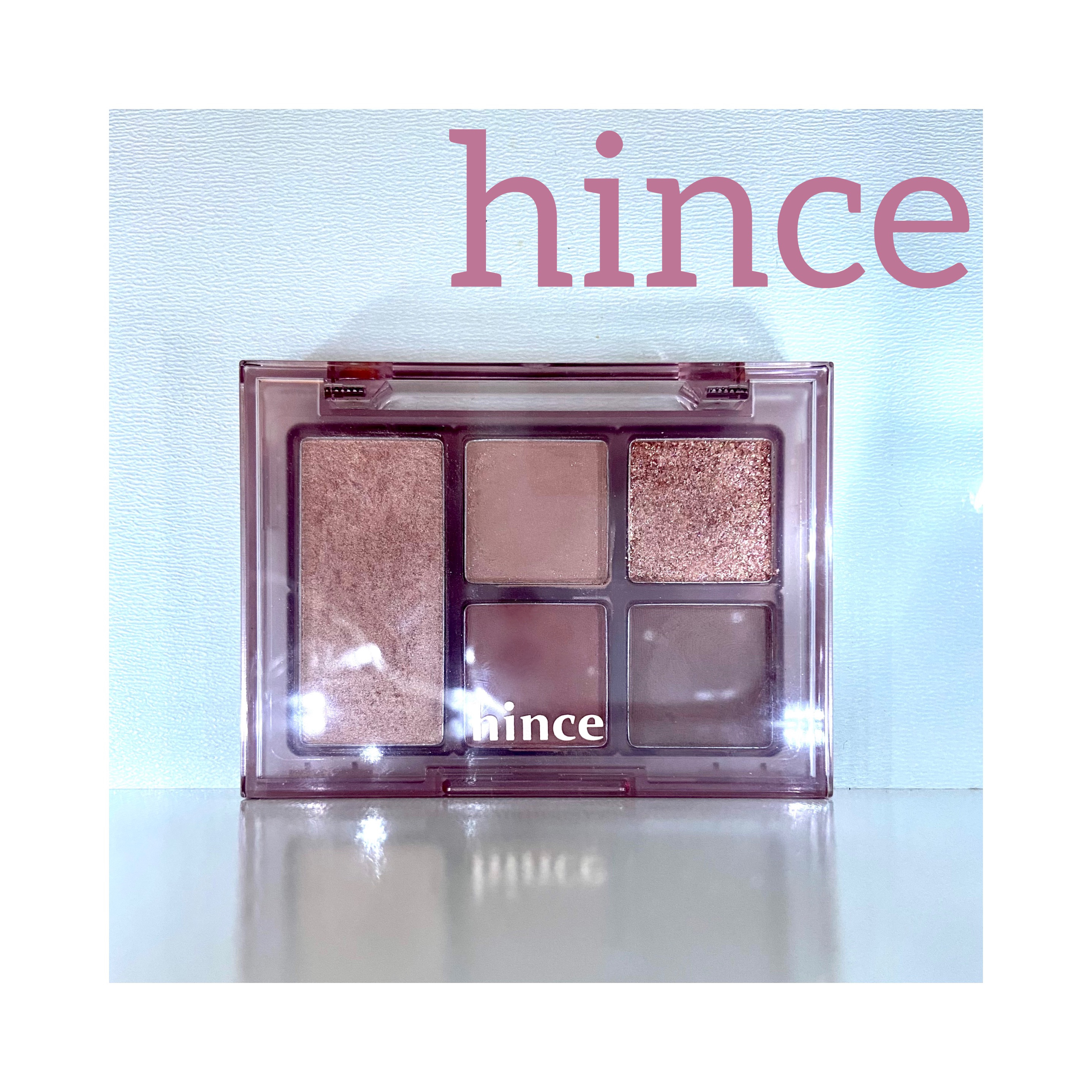 オールラウンドアイパレット 03 フォール・イン・ローズ/hince/マルチパレットを使ったクチコミ（1枚目）