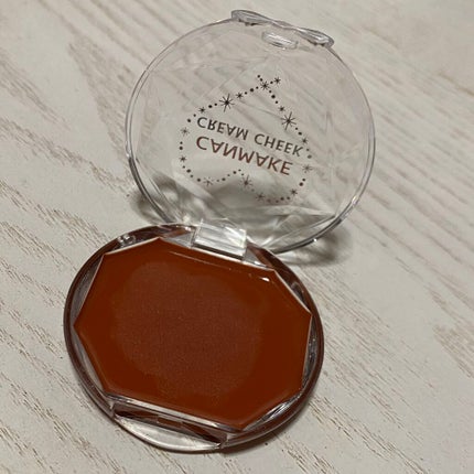 クリームチーク 17 キャラメルラテ/キャンメイク/ジェル・クリームチークを使ったクチコミ(2枚目)