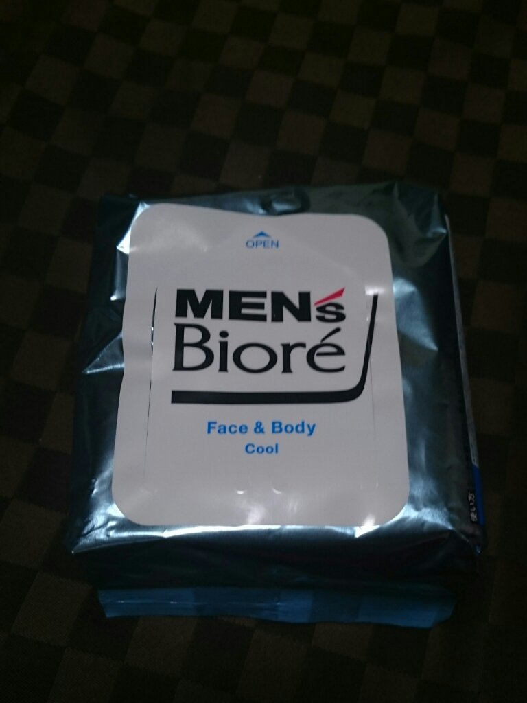 顔もふけるボディシート クールタイプ/メンズビオレ/ボディシートを使ったクチコミ（1枚目）