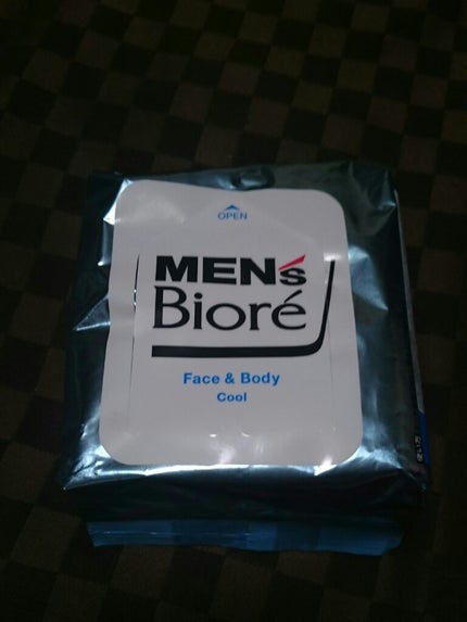 顔もふけるボディシート クールタイプ/メンズビオレ/ボディシートを使ったクチコミ(1枚目)
