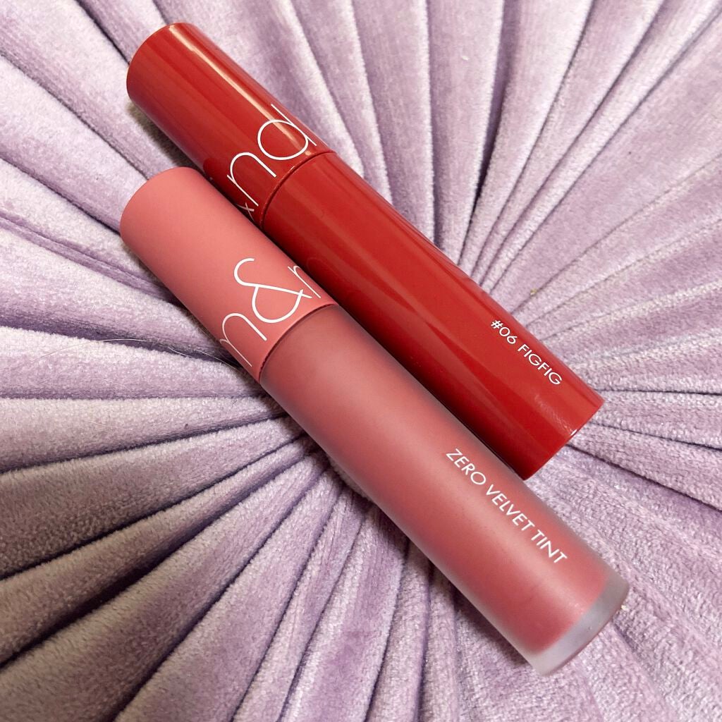 ジューシーラスティングティント/rom&nd/リップティントを使ったクチコミ(1枚目)